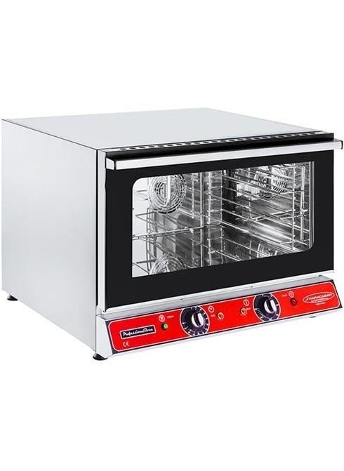 CSA Inox Karacasan Industrial Electric 4 Tray Convection Pattiserie Oven 