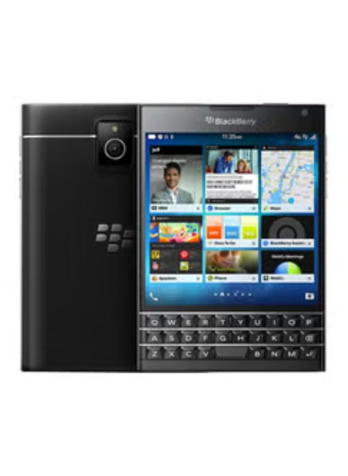 BlackBerry - Passport Black 32GB 4G LTE - Image 1