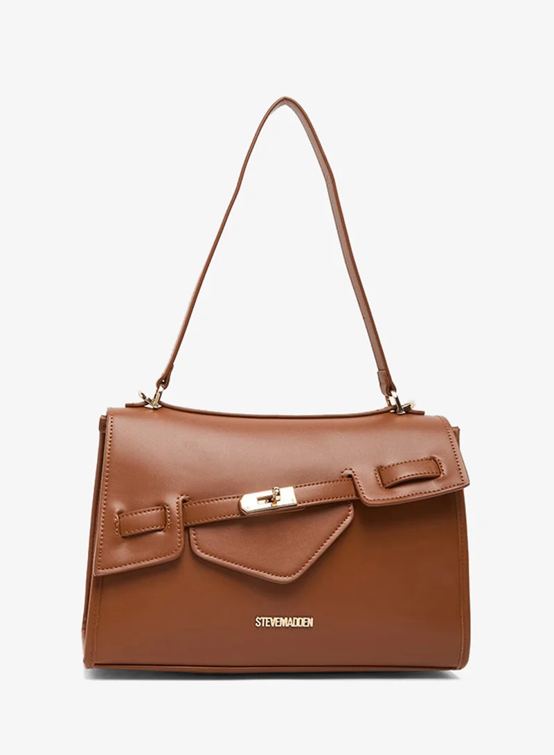 ستيف مادن Logo Detail Twist Lock Shoulder Bag