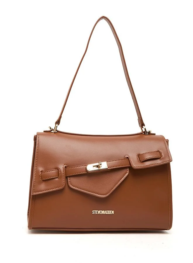 907279 Brown Women's Shoulder Bag