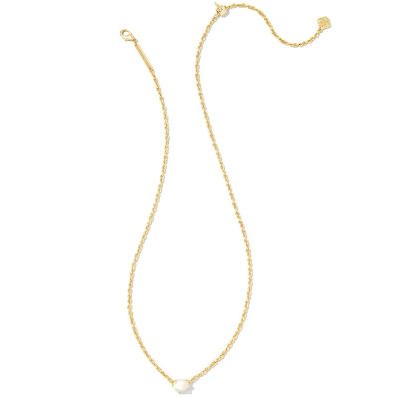 Kendra Scott Cailin 14k Gold-Plated Brass Pendant Necklace in Ivory Mother-of-Pearl, Fashion Jewelry For Women - Image 2