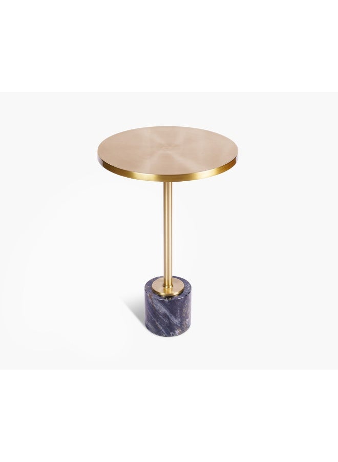 2XL Home طاولة جانبية أورييل باللونين الذهبي والأسود - Image 1