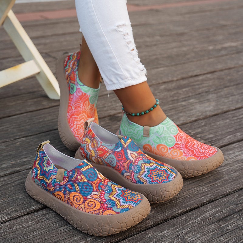 Women's Breathable Lightweight Slip-On Walking Shoes - Image 1