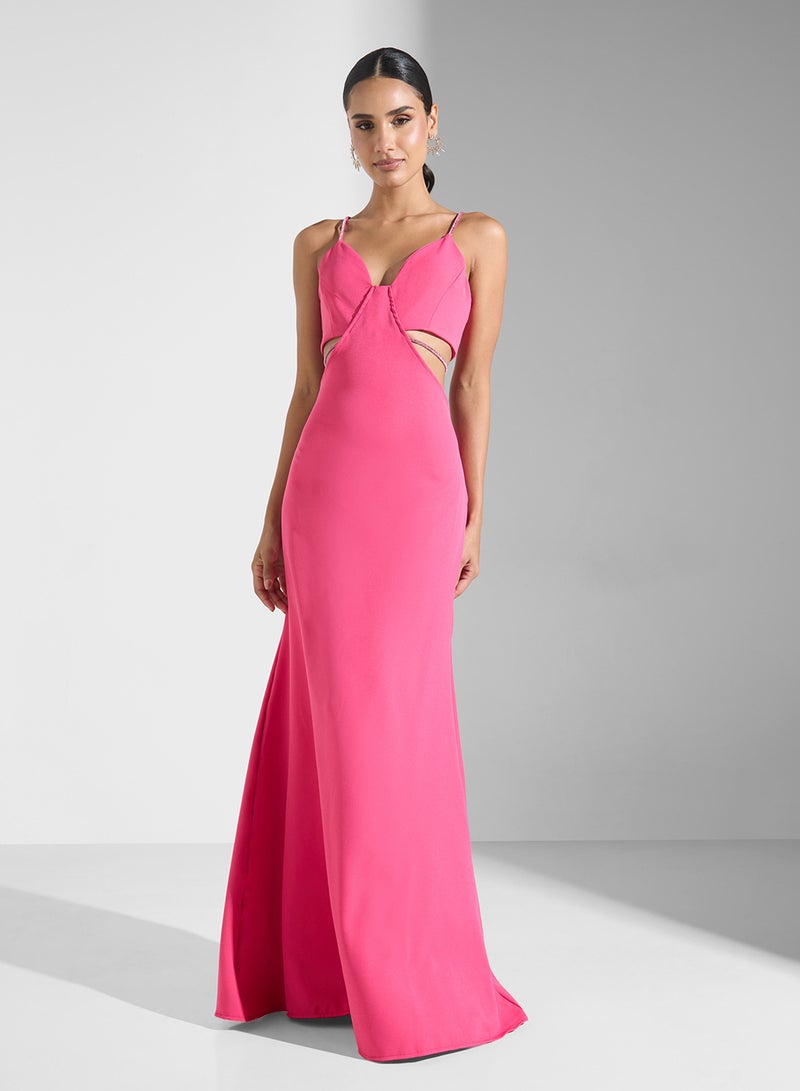 Ella Limited Edition Cutout Fitted Gown - Image 1