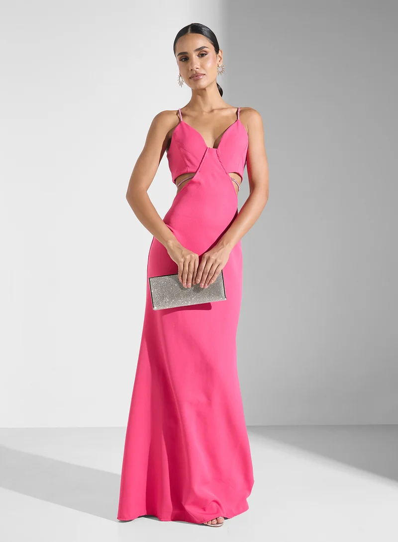 Ella Limited Edition Cutout Fitted Gown