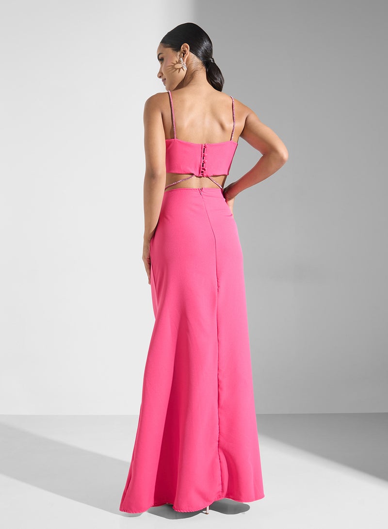 Ella Limited Edition Cutout Fitted Gown - Image 2