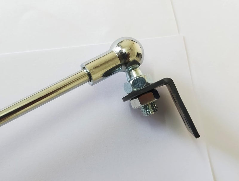 VMD 12 Hydraulics Gas Spring Black Stay Strut Pneumatic Lift Support Cabinet Hinges for 5 KG Load Pack of 2 pcs - Image 2