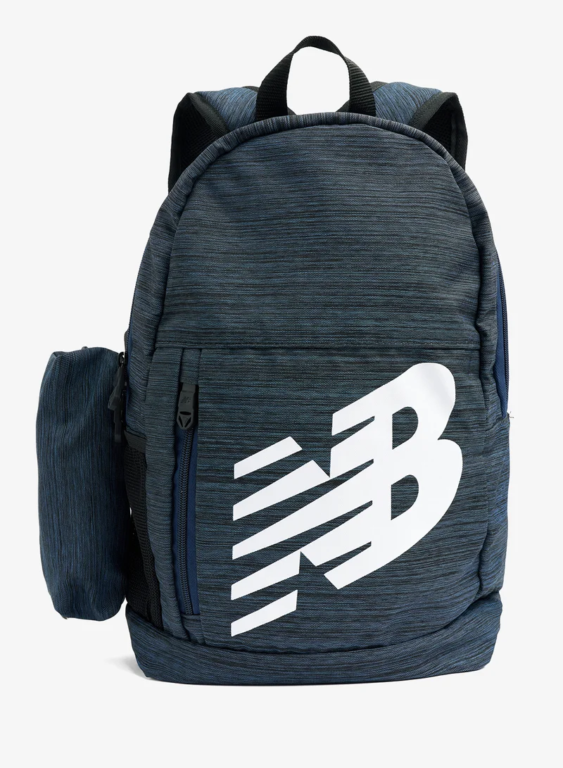 New Balance denim Logo Backpack + Pencil Case  | Best Price UAE