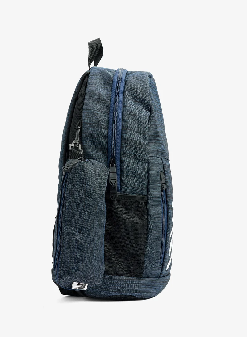 New Balance denim Logo Backpack + Pencil Case  | Best Price UAE
