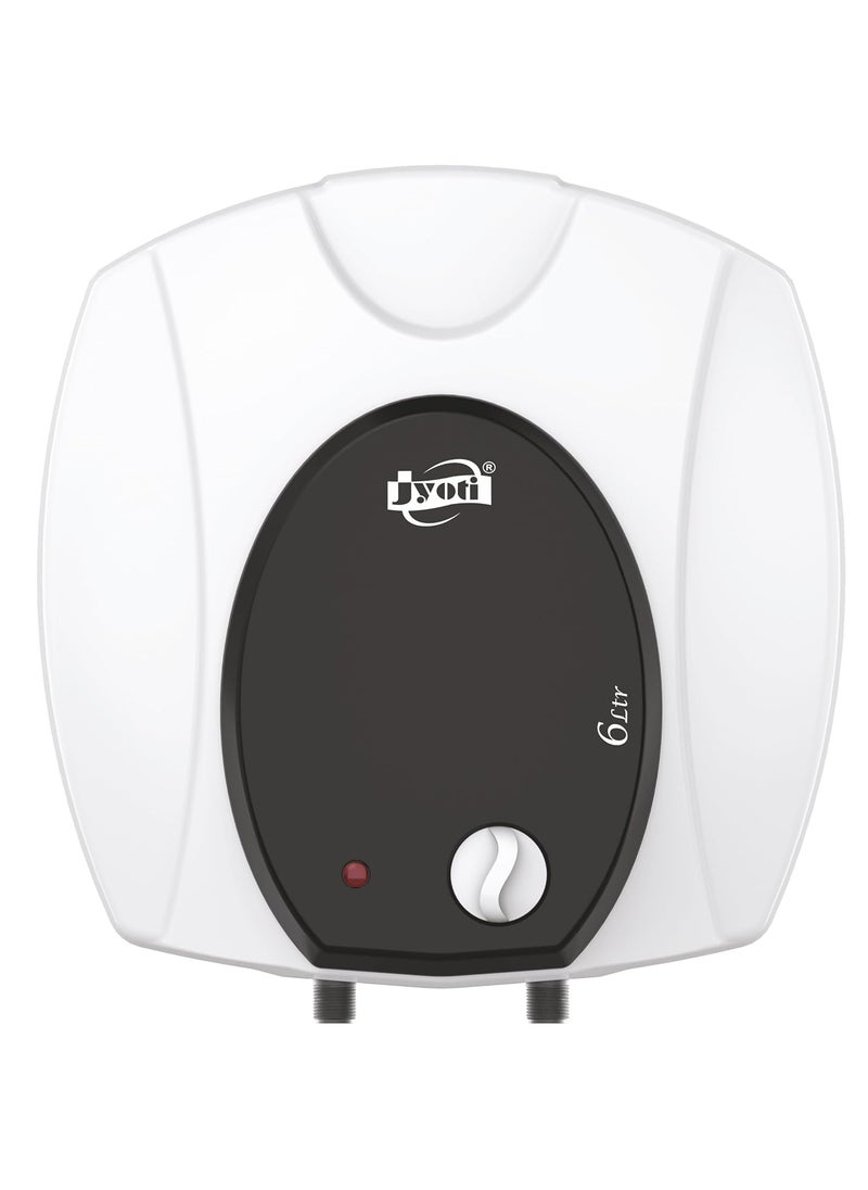 JYOTI Jyoti Brisk Pro Express 6Ltr Storage 5 Star Electric Geyser 3kw Capacity Glass Lined Tank 8 bar High Pressure Suitable for High Raise Building  - Image 1