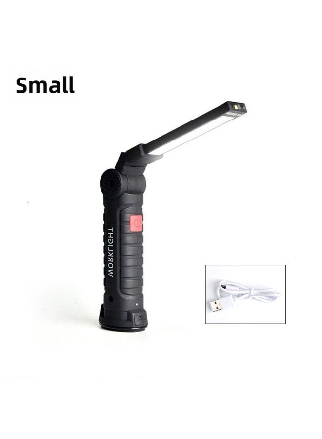COB Rechargeable Long Work Light, Portable Dimmable LED Inspection Light, Emergency Lighting With Magnet At The Bottom-Color:W51 - Image 1