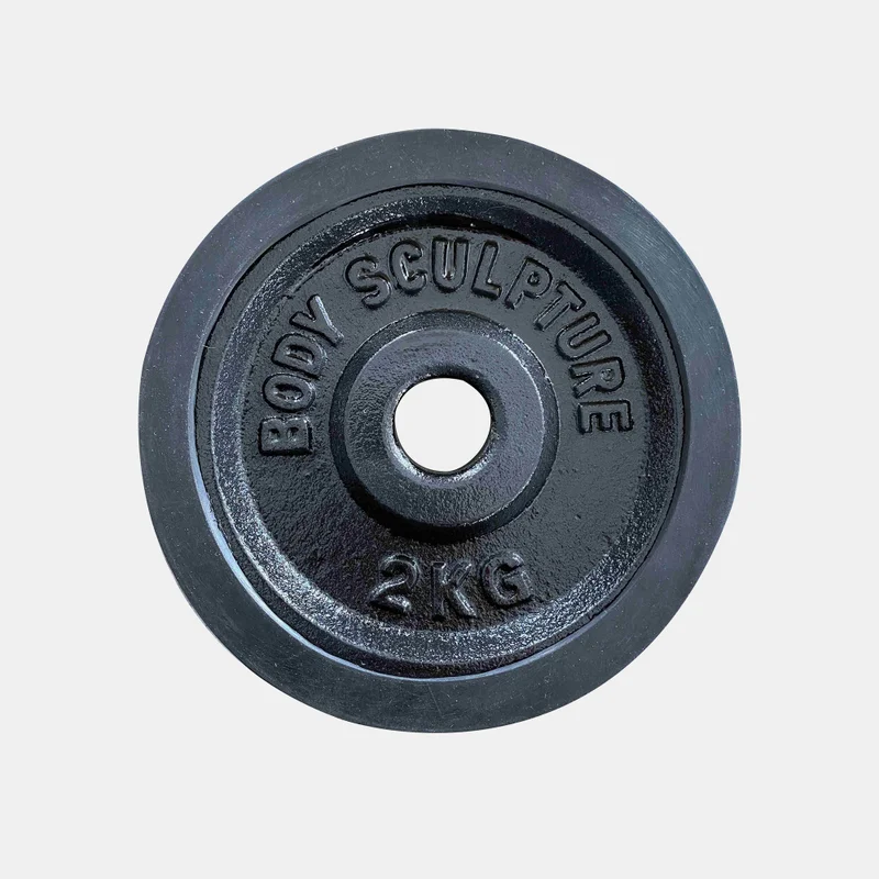 BODY SCULPTURE Rubber Weight Plate (2kg)