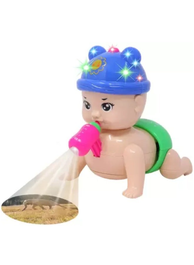 Toy Box Musical Baby Crawling Early Learning Plastic Toy with 3D Lights & Sound for Babies Gift for kids - Image 4