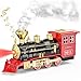 Hot Bee Train Toys Train Steam Locomotive Engine Toy Smoke Lights  Sounds for 3 4 5 6 7 Year Old Kids - Image 4