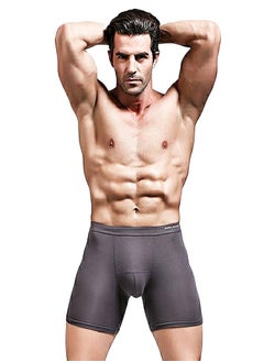 Boxer Briefs Grey Color for Men Single Piece