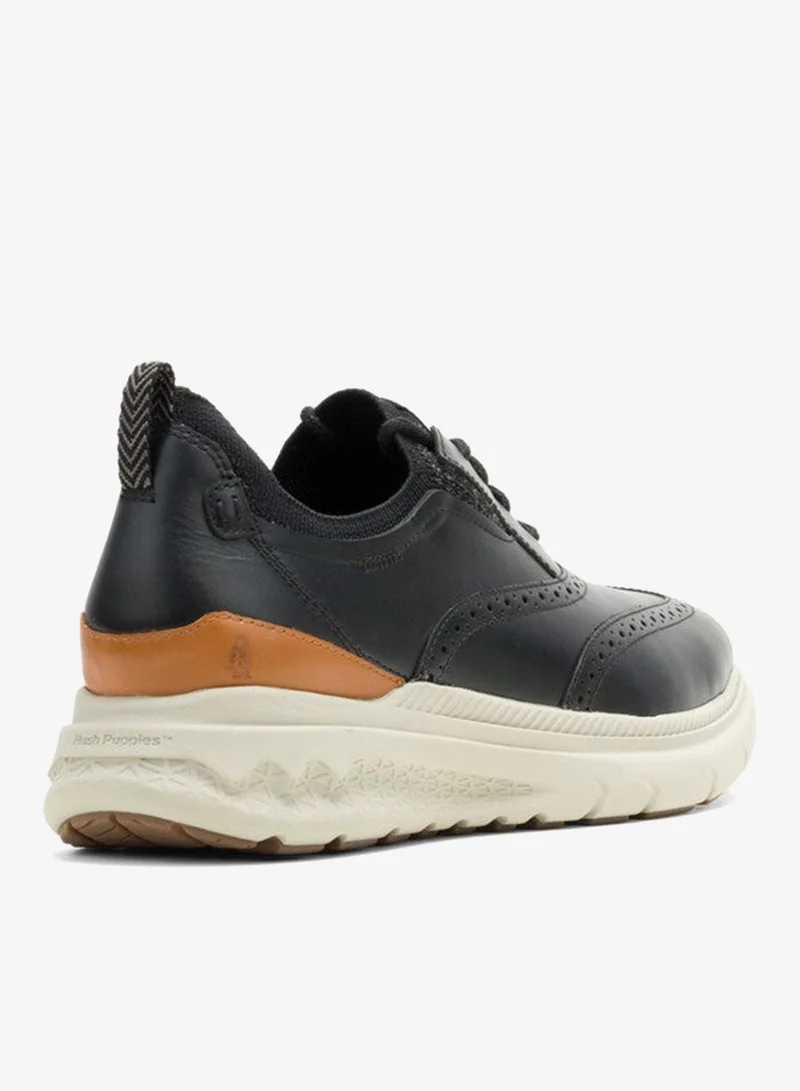 Hush Puppies Hush Puppies EXCEL WINGTIP BLACK Shoes for Men's