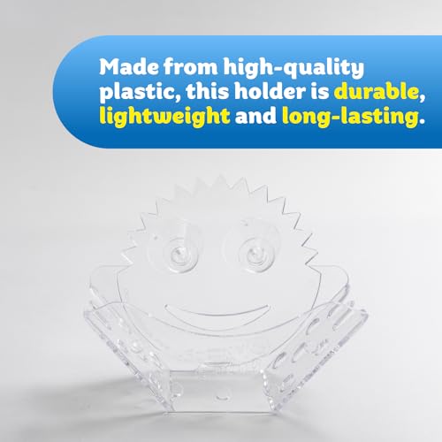 Scrub Daddy Sponge Holder - Sponge Caddy for Kitchen Organization - Self-Draining & Dishwasher Safe with Universal Suction (1 Count) - Image 3