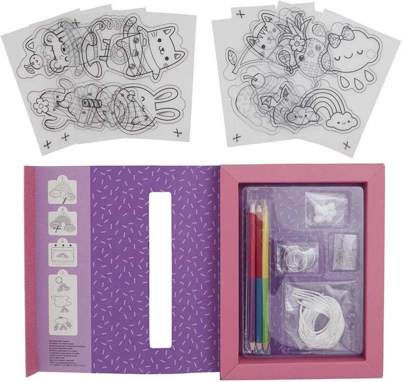 Tiger Tribe Shrinkies Sweet Treats Art Craft Set for Kids 5+ Years - Image 3