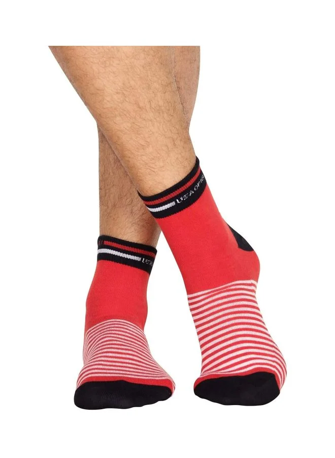 JOCKEY Jockey Men Ankle Length Printed Socks Multi Coloured 202229655 9900