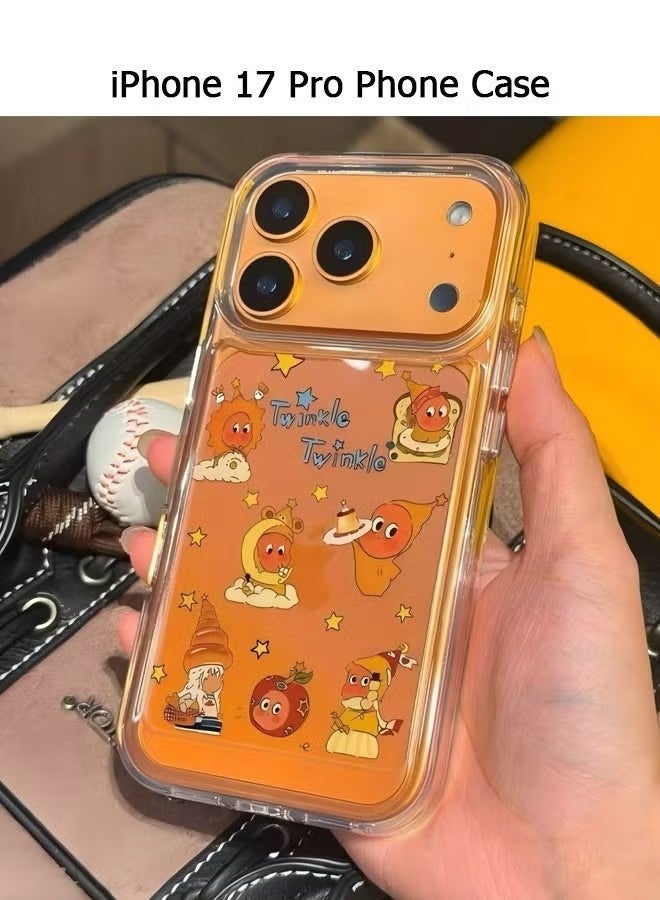 متوافق مع غلاف iPhone 17 Pro - غلاف هاتف Star Person - غلاف هاتف Star Person للرسومات الجدارية - غلاف هاتف بأشكال شخصيات كرتونية - غلاف هاتف شفاف - أجهزة حماية مدمجة من TPU مقاومة الصدمات - Image 1