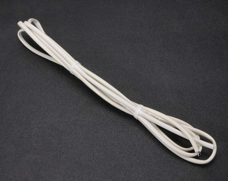 ONLYKXY 100 Pieces Silicone Cable Ties, Data Lines Silicone Cord Ties, Reusable Rubber Rings, Power Cable Tie Straps, Elasticity Coil Ring, Rubber bands (White) - Image 4