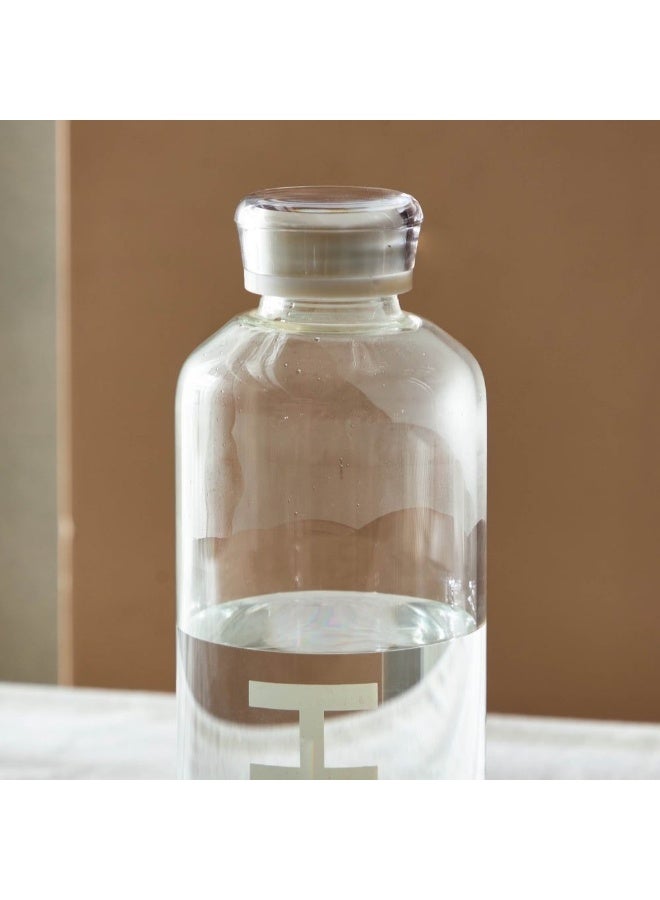 DANUBE HOME Orchid Borosilicate Glass Bottle-1000ml, Clear, Glass Bottle For Meal Preparation, For Meal Preparation, Dining Service And Everyday Kitchen Organization - Image 3