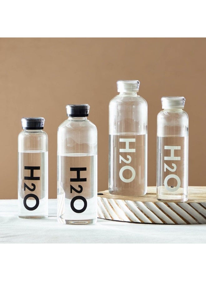 DANUBE HOME Orchid Borosilicate Glass Bottle-1000ml, Clear, Glass Bottle For Meal Preparation, For Meal Preparation, Dining Service And Everyday Kitchen Organization - Image 4