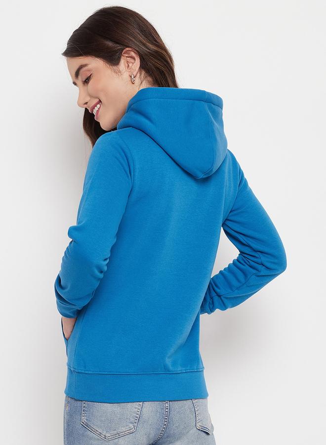 Duke Tropical Graphic Print Front Pocket Hoodie - Image 2