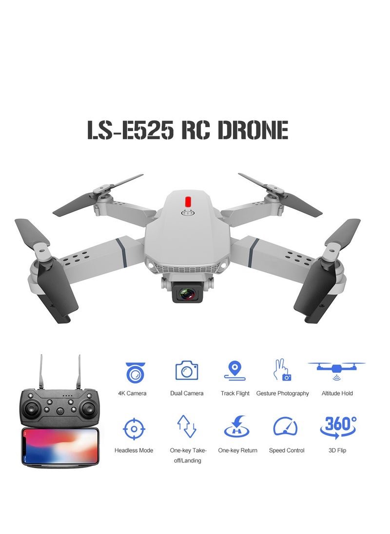 null - LS-E525 RC Drone, RC Quadcopter, 4K Drone Dual Camera, WiFi FPV Drone, Headless Mode, Altitude Hold, Gesture Photo - Image 1