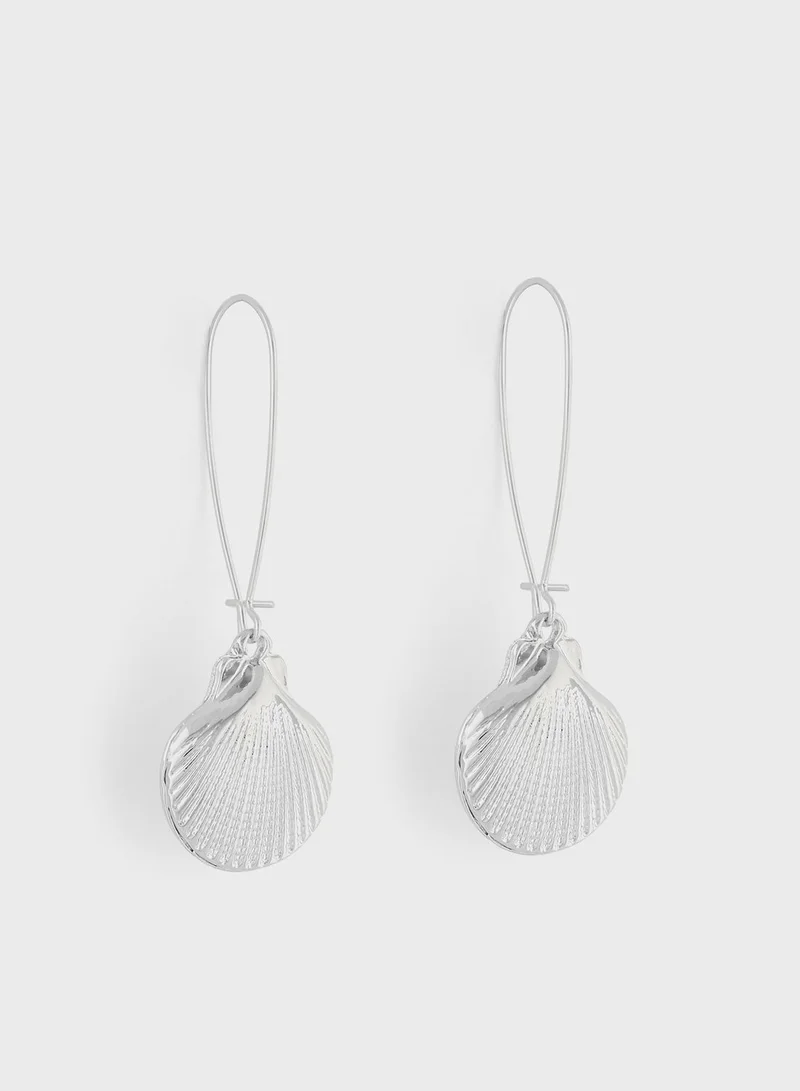 Ginger Shell Drop Earrings