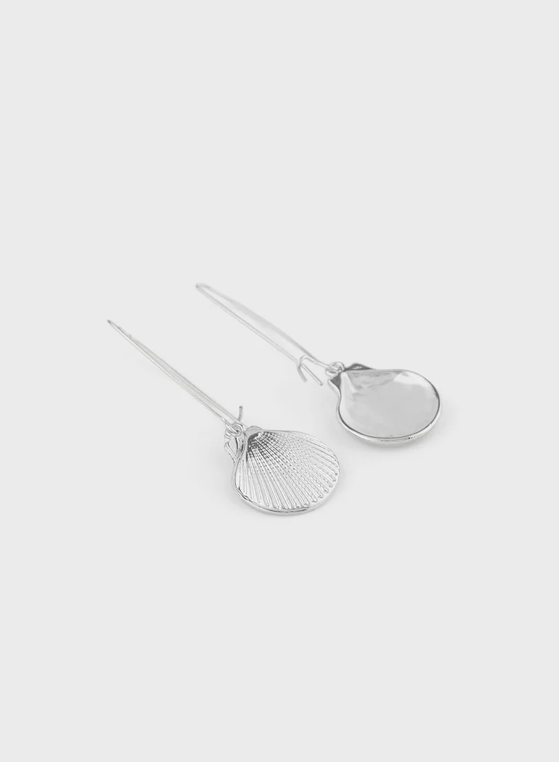 Ginger Shell Drop Earrings