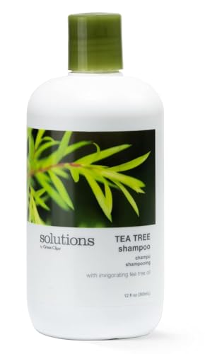 GREAT CLIPS Solutions Tea Tree Shampoo 12 fl oz | Natural Dry Scalp & Dandruff Treatment with Invigorating Essential Oils | Nourish and Stimulate Scalp | For All Hair Types - Image 1