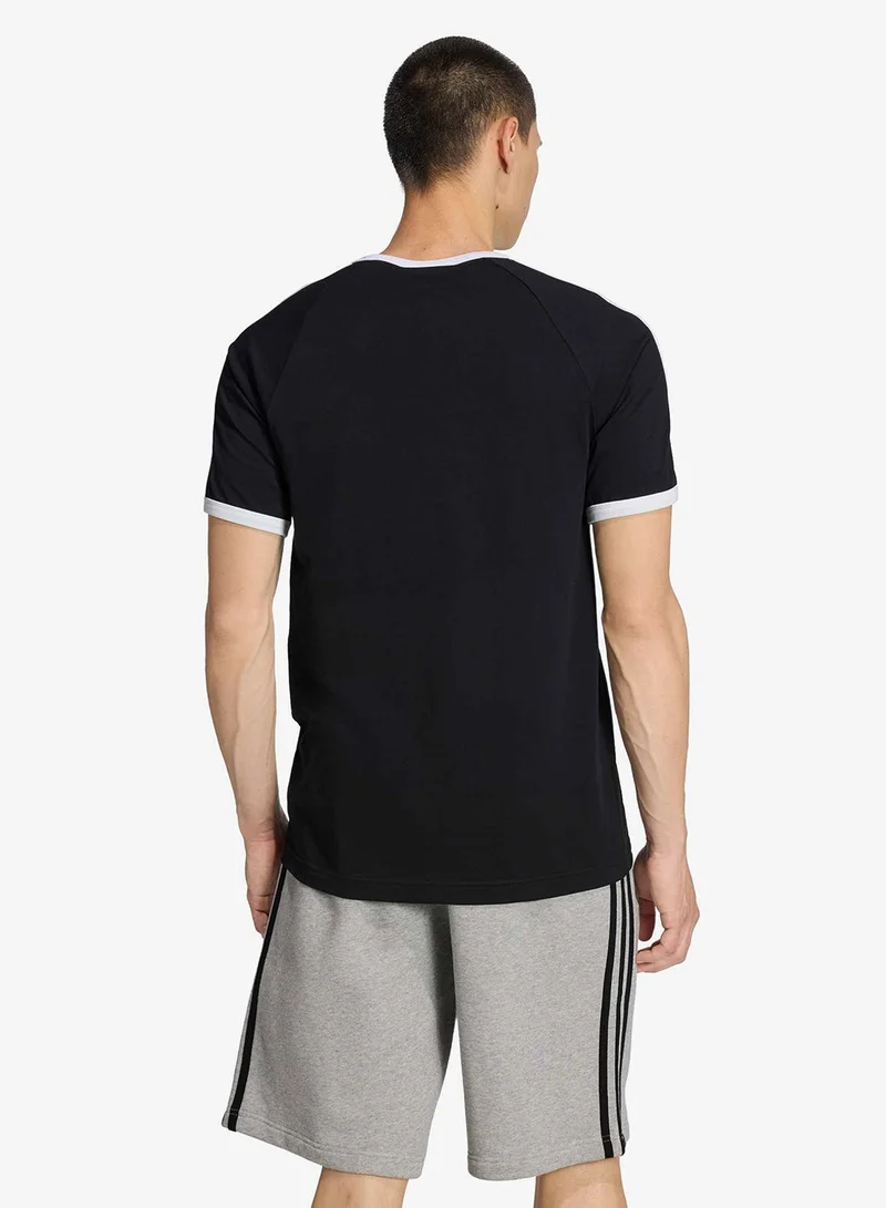 adidas Originals 3-Stripes Slim Ringer T-Shirt
