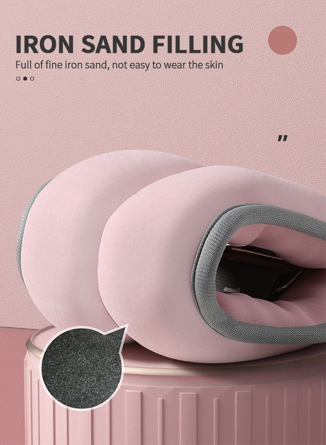 GROIC مجموعة أوزان للكاحل مكونة من قطعتين لأوزان الذراع والساق مع حزام قابل للتعديل للركض والجمباز والتمارين الرياضية والعلاج الطبيعي - زوج 1 كجم - Image 3