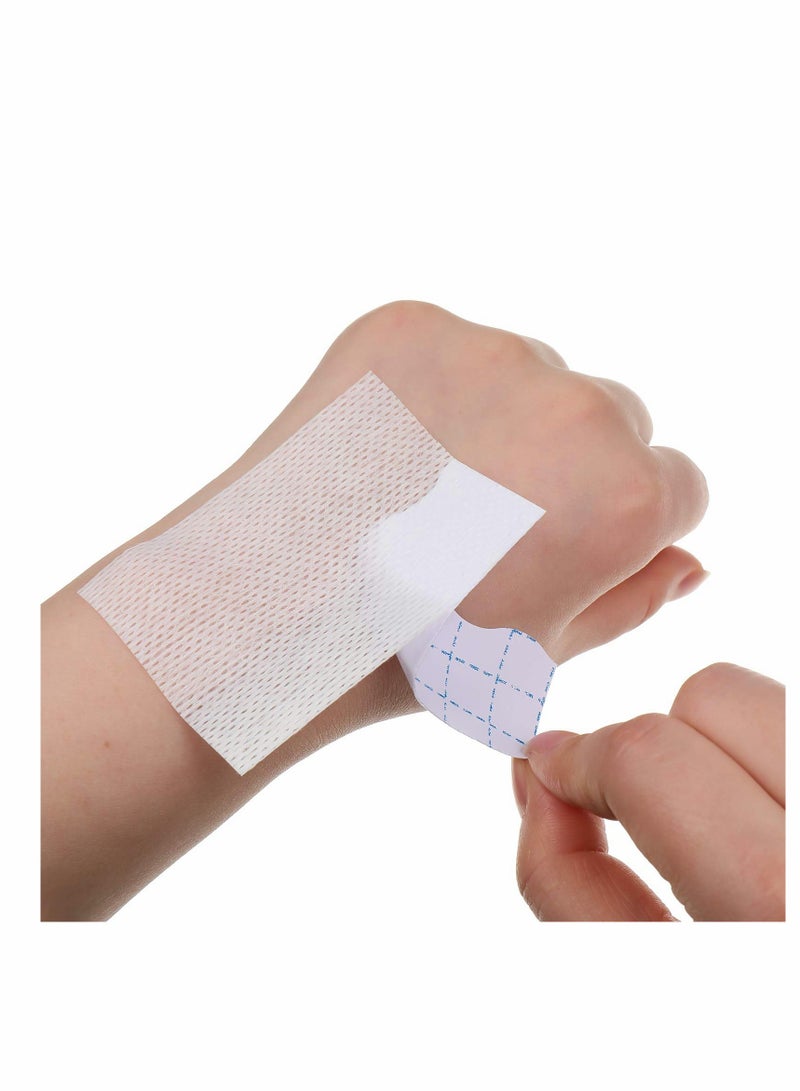 SYOSI Non-Woven Cover Roll Stretch Tape Non-Woven Adhesive Bandages Breathable Bandage Tape Cohesive Wrap Bandages Protective Stretch Bandage Roll Film (2 Rolls 2 Inch x 10.94 Yard)  - Image 3