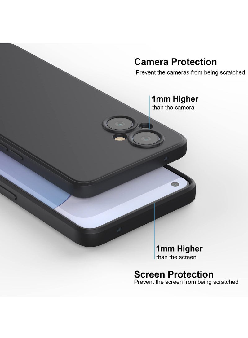 BORTONY OnePlus Nord N20 Case with Anti-Scratch Microfiber Soft Liquid Silicone Camera Protective Cover - Image 5