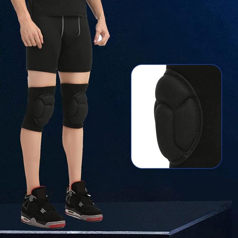 MATSON Adult Knee Pads for Gardening, Anti-Slip Collision Avoidance Kneepads with Thick Sponge for House Cleaning, Construction Work, Volleyball, Football Dance Knee Sleeve, 1 Pair - Image 3