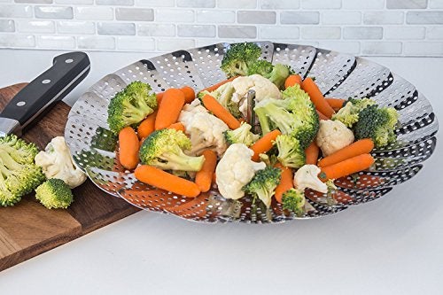 Fox Run Adjustable Steamer Basket, 11-Inch, Stainless Steel - Image 4