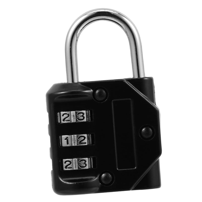 Keyless Portable Combination Padlock For Luggage Gym Lockers Backpacks Travel - Image 2