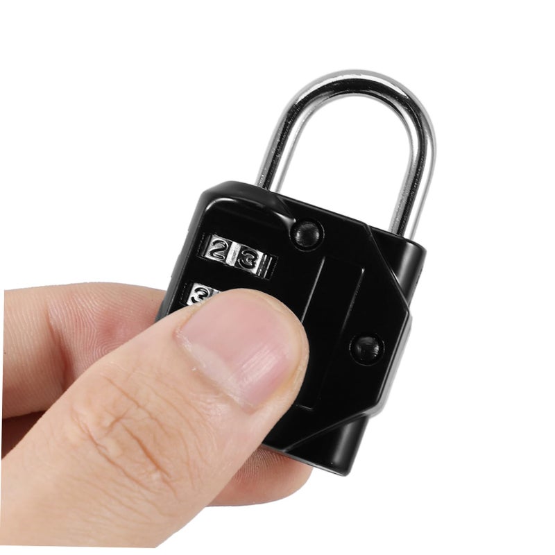 Keyless Portable Combination Padlock For Luggage Gym Lockers Backpacks Travel - Image 4