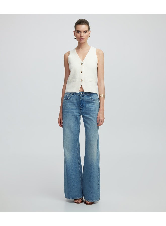 Ipekyol Buttoned Knit Waistcoat  - Image 1