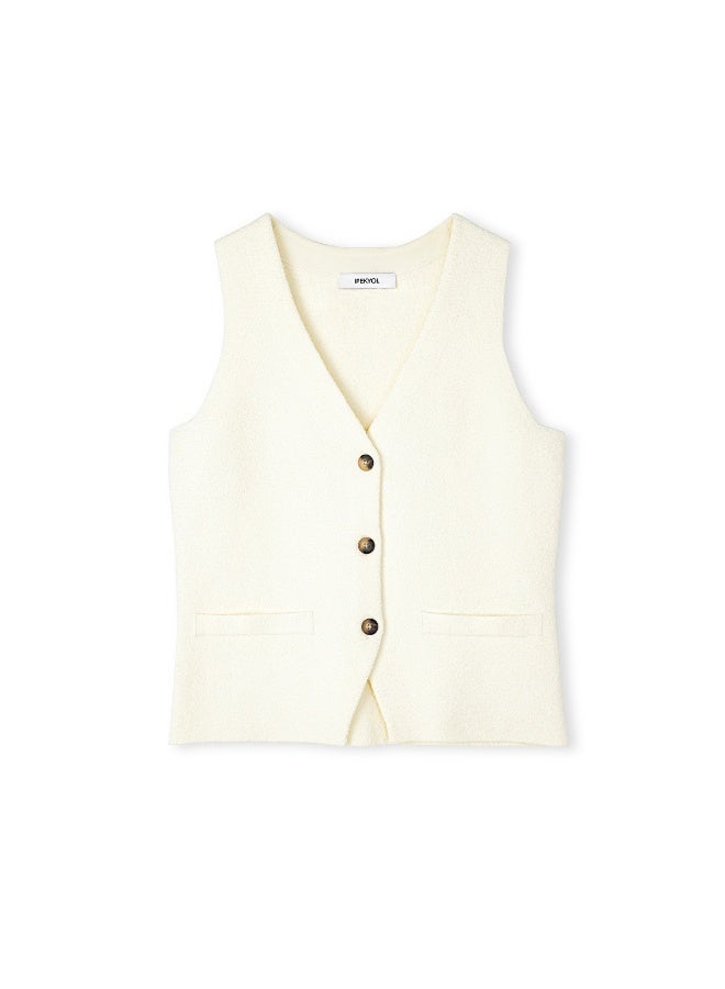 Ipekyol Buttoned Knit Waistcoat  - Image 5