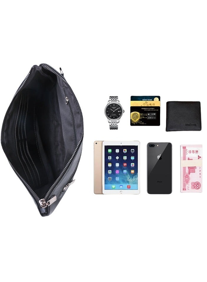 Stylish simple large capacity men's handheld bag, suitable for business and leisure - Image 4