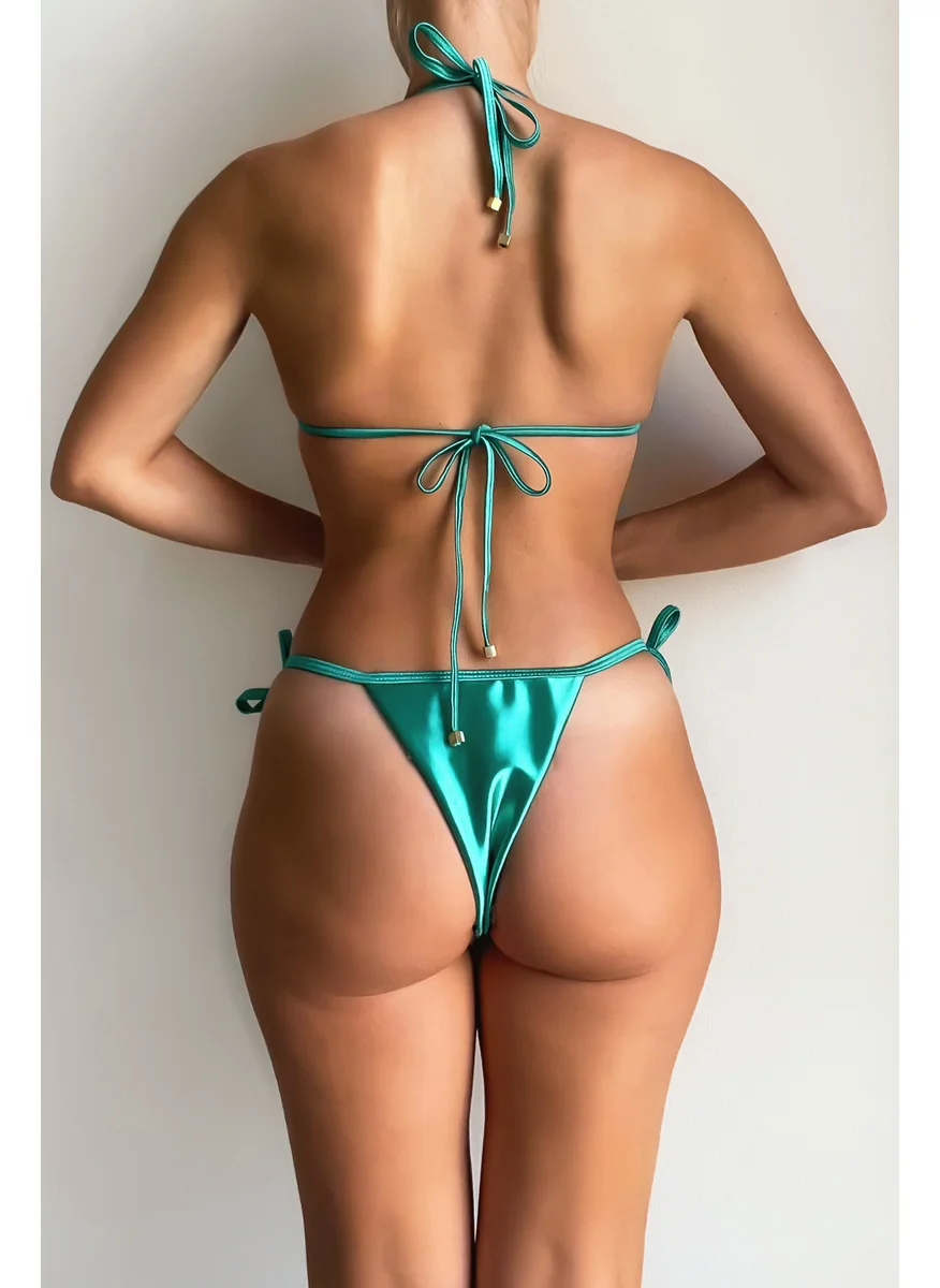 انيتاس Discovered Bikini Green - Top