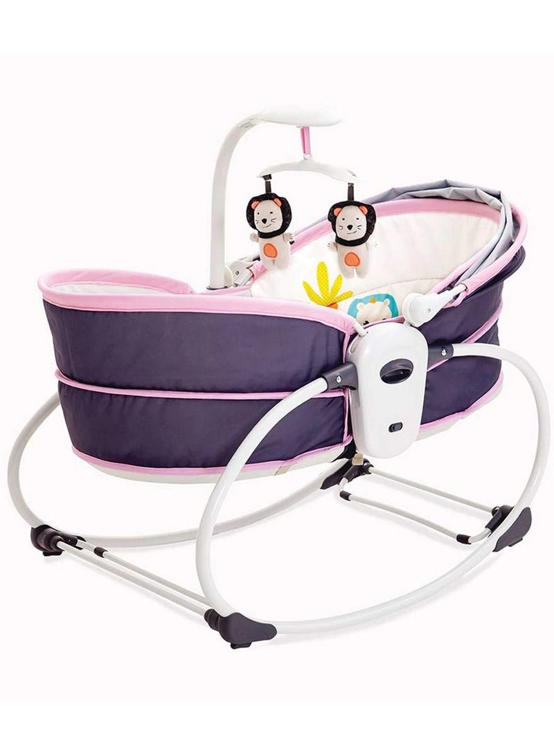 DubaiGallery Baby electric baby cradle vibration portable crib automatic rocking chair comfort shaker basket - Image 1