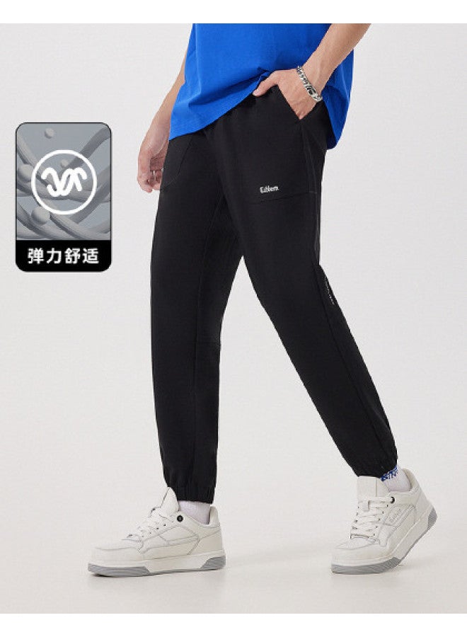 Cabbeen Embroidered Sweatpants Loose Casual Pants Fashionable Comfortable Trousers Trendy - Image 1