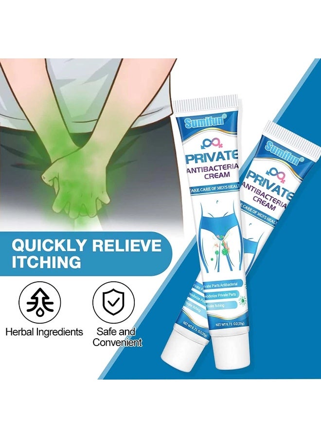 Sumifun Antibacterial Cream for Skin Itching Relief | Private Area Care & Antifungal Support | Soothing Itch Relief & Hygiene Protection | Daily Skin Care Treatment | 20g - Image 3