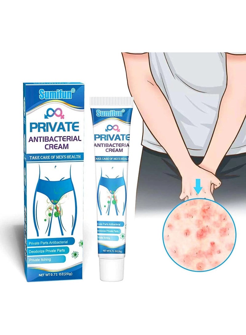 Sumifun Antibacterial Cream for Skin Itching Relief | Private Area Care & Antifungal Support | Soothing Itch Relief & Hygiene Protection | Daily Skin Care Treatment | 20g - Image 4