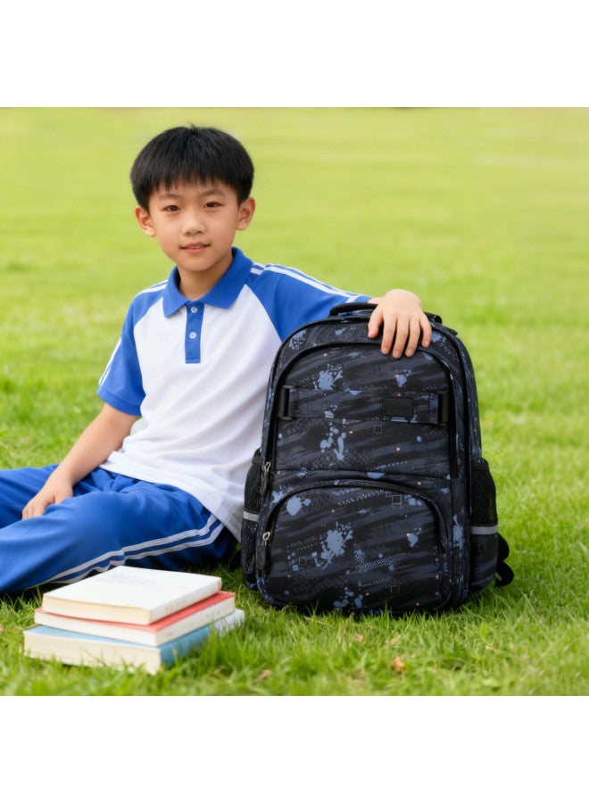 Edison Primary School Backpack Spine Protection Load Reduction Anti-drop Large Capacity Reflective Bag L39-1 For Grades 1-3-6 - Image 2