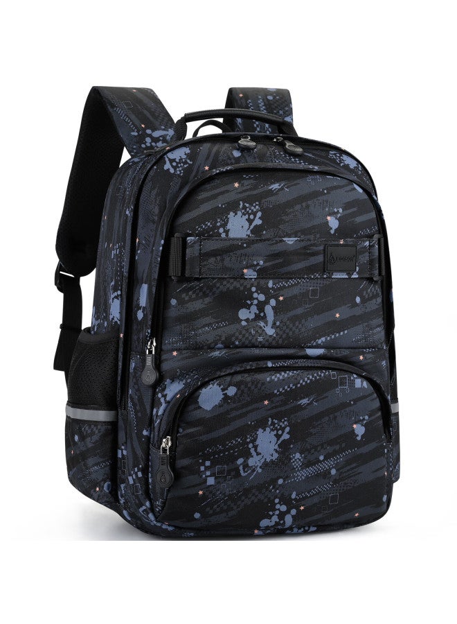 Edison Primary School Backpack Spine Protection Load Reduction Anti-drop Large Capacity Reflective Bag L39-1 For Grades 1-3-6 - Image 3